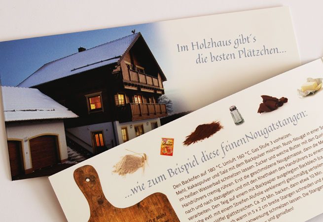 Headline für eine Weihnachtskarte