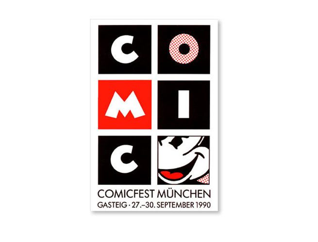Plakat für das Comicfest München
