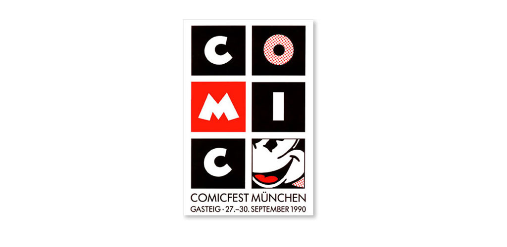 Plakat für das Comicfest München