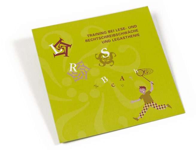 Folder für eine Legasthenie-Trainerin