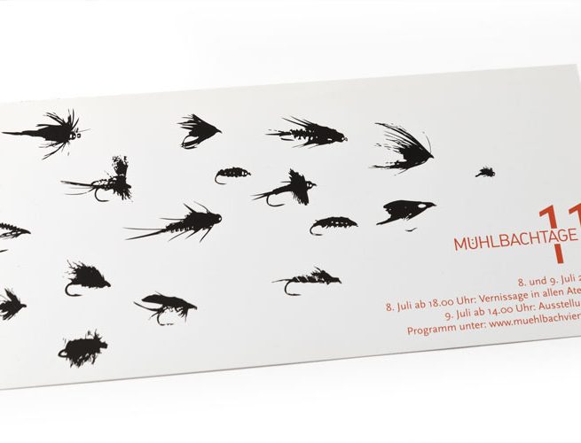 Postkarte für die Mühlbachtage 2011