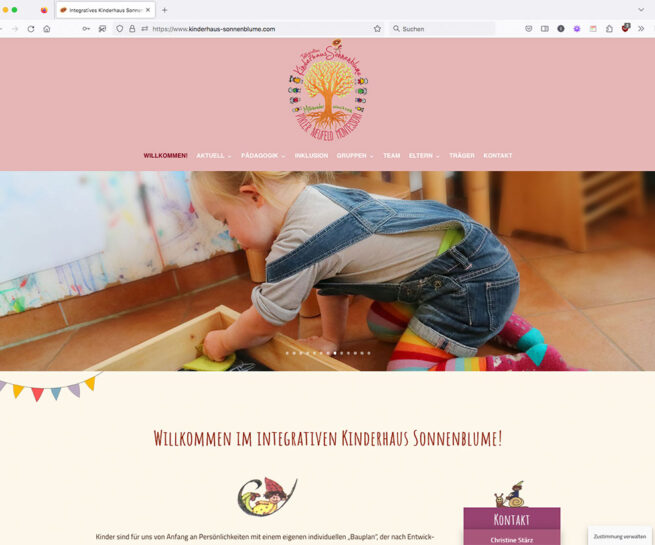 Kinderhaus-Sonnenblume